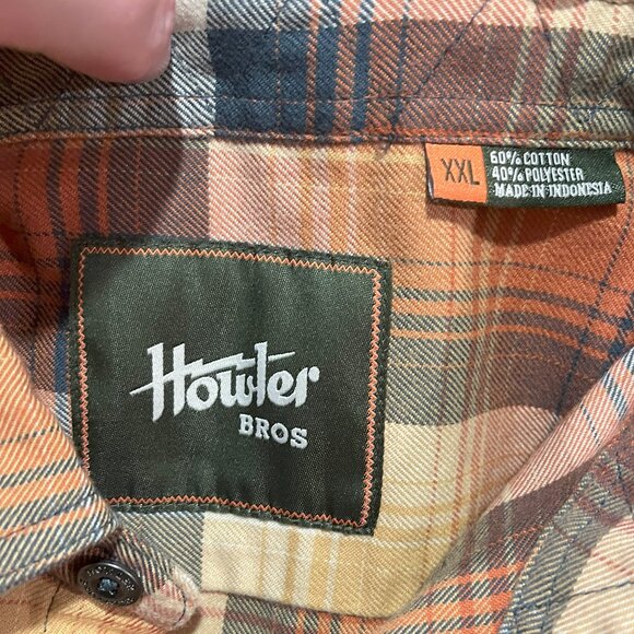 Howler Brothers Harker's Flannel Shirt - XXL - Picture 3 of 3